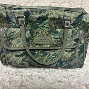 Lucas Floral Tapestry Duffle Bag/ Carry On Bag